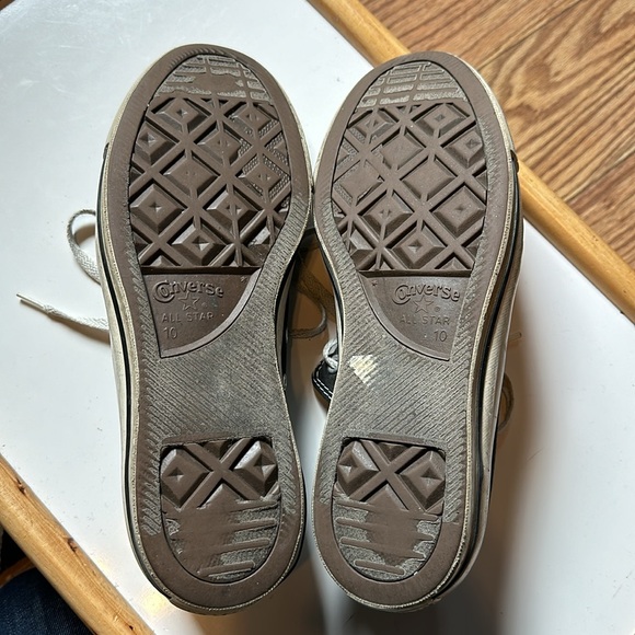 Black Converse All Star Shoes - Picture 3 of 5